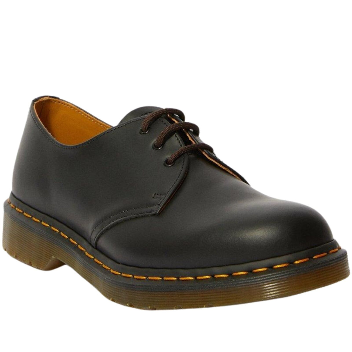 26" Dr. Martens Round Shoe Laces – Brown Cotton Laces for 3-Eye Shoes – 1 Pair – New