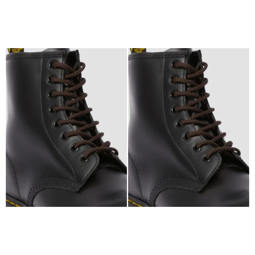 2x Dr. Martens 140cm Round Laces Pack - Brown (8-10 Eye Boots)