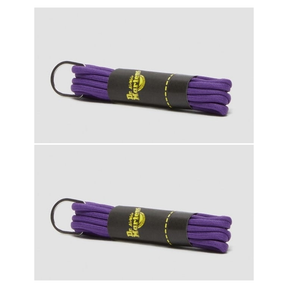 2x Dr. Martens 140cm Round Laces Pack - Purple (8-10 Eye Boots)