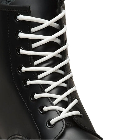 2x Dr. Martens 140cm Round Laces Pack - White (8-10 Eye Boots)