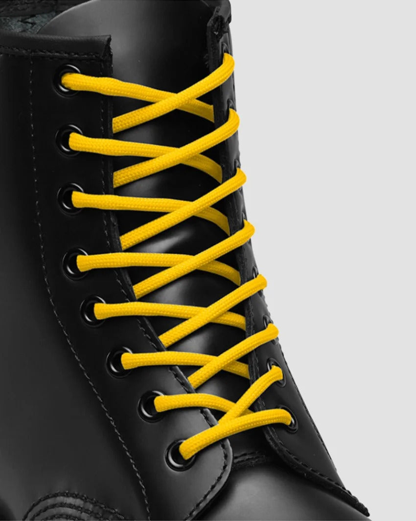 Dr. Martens 140cm Round Laces - Yellow (8-10 Eye Boots)