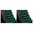 2x Dr. Martens 55"/140cm Round Laces Pack - Green (8-10 Eye Boots)