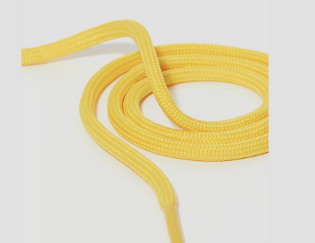 2x Dr. Martens 65cm Round Laces Pack - Yellow (3 Eye Shoes)