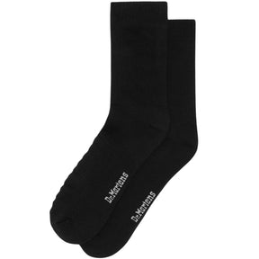 Dr. Martens Double Doc Boot Socks - Black (Organic Cotton Blend)