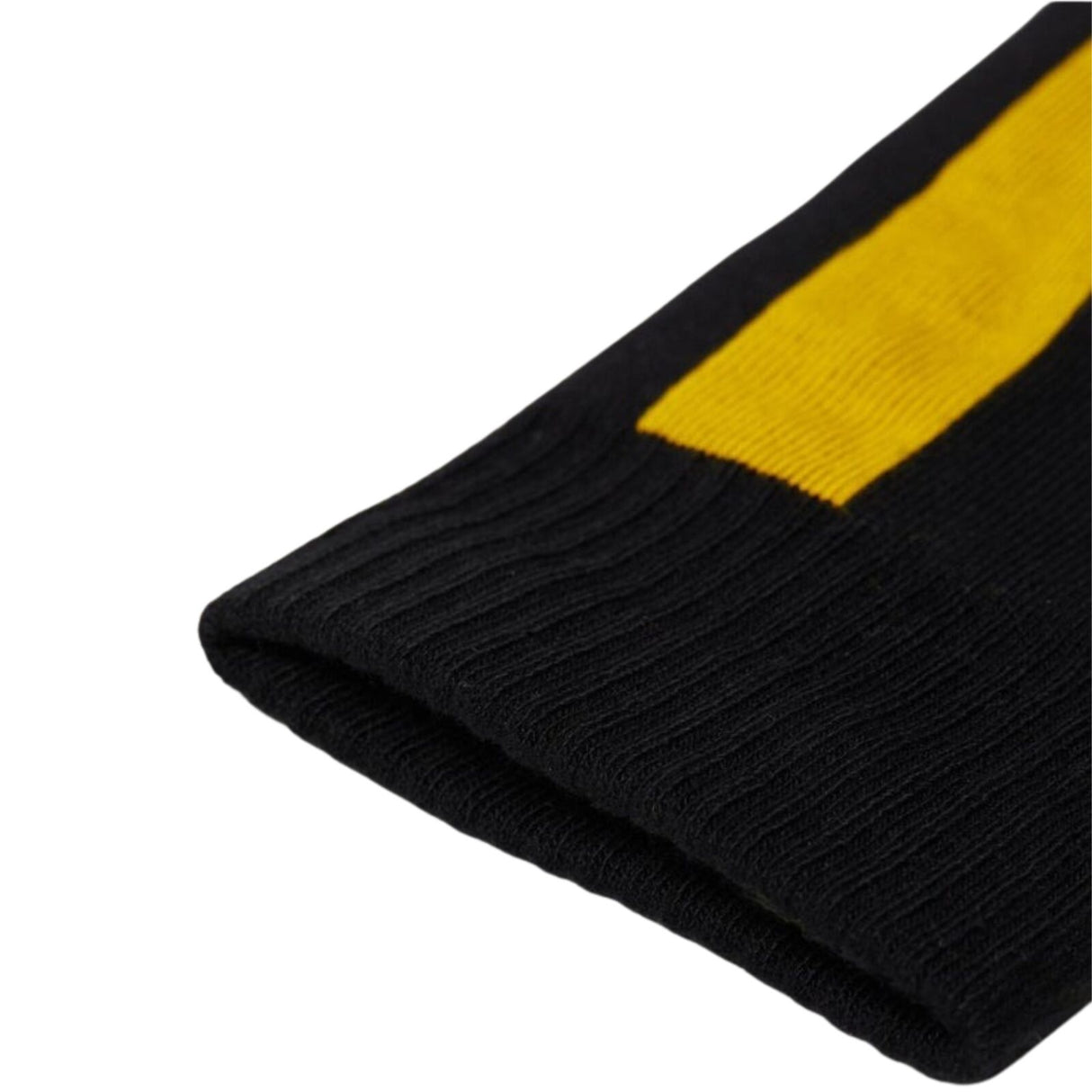 Dr. Martens Double Docs Socks in Black Yellow – Organic Cotton Blend – Cushioned – New