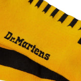Dr. Martens Double Docs Socks in Black Yellow – Cotton Blend – S/M M/L – Cushioned – New