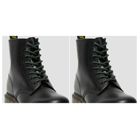 2x Dr. Martens 140cm Round Laces Pack - Dark Green (8-10 Eye Boots)