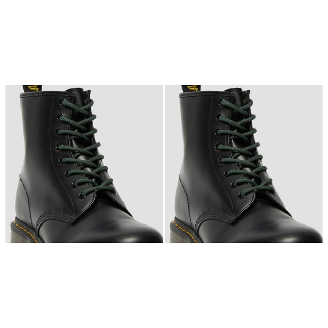 2x Dr. Martens 140cm Round Laces Pack - Dark Green (8-10 Eye Boots)
