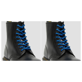2x Dr. Martens 140cm Round Laces Pack - Blue (8-10 Eye Boots)