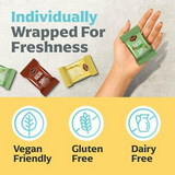 12 Pack Achva Halva Snacks Vanilla Cocoa Marble 300g for Kosher Gifts