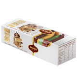 12 Pack Achva Halva Snacks Vanilla Cocoa Marble 300g for Kosher Gifts