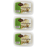 3x 454g Achva Sesame Halva with Pistachio (Kosher Parve) - Product of Israel (Bulk Pack)