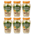6x 500g Achva Organic Sesame Tahini Paste Bulk Pack - 100% Ground Sesame Seeds (All Natural)