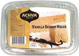 454g Achva Sesame Halva with Vanilla (Kosher Parve) - Product of Israel