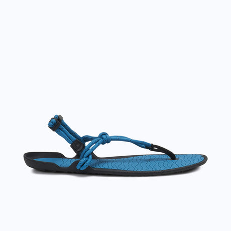 Xero Mens Aqua Cloud Barefoot Water Sandals - Blue Sapphire (Zero Drop)