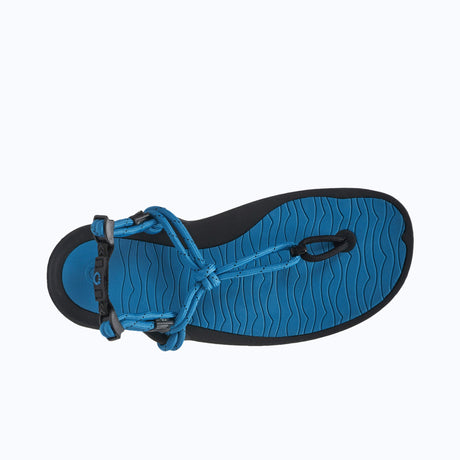 Xero Mens Aqua Cloud Barefoot Water Sandals - Blue Sapphire (Zero Drop)
