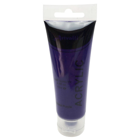 ARTISTS ACRYLIC PAINT Craft 75ml Tube Non Toxic Paints Water Based - Burnt Sienna