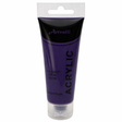 Artvalli Artists Acrylic Paint - Brilliant Purple 75ml Tube (Water Based & Non Toxic)