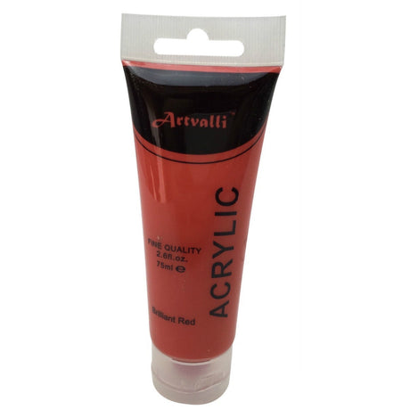 ARTISTS ACRYLIC PAINT Craft 75ml Tube Non Toxic Paints Water Based - Burnt Umber