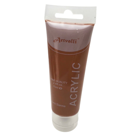 ARTISTS ACRYLIC PAINT Craft 75ml Tube Non Toxic Paints Water Based - Carmine Red