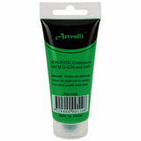 Artvalli Artists Acrylic Paint - Light Green 75ml Tube (Water Based & Non Toxic)