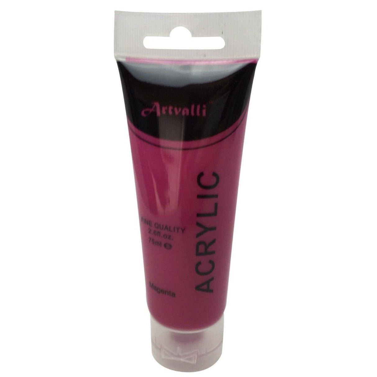 ARTISTS ACRYLIC PAINT Craft 75ml Tube Non Toxic Paints Water Based - Medium Yellow