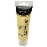 ARTISTS ACRYLIC PAINT Craft 75ml Tube Non Toxic Paints Water Based - Orange