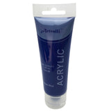 ARTISTS ACRYLIC PAINT Craft 75ml Tube Non Toxic Paints Water Based - Silver Metallic