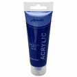 Artvalli Artists Acrylic Paint - Phthalo Blue 75ml Tube (Water Based & Non Toxic)