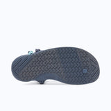Xero Womens Aqua Cloud Barefoot Water Sandals - Blue Glow (Zero Drop)