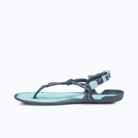 Xero Womens Aqua Cloud Barefoot Water Sandals - Blue Glow (Zero Drop)
