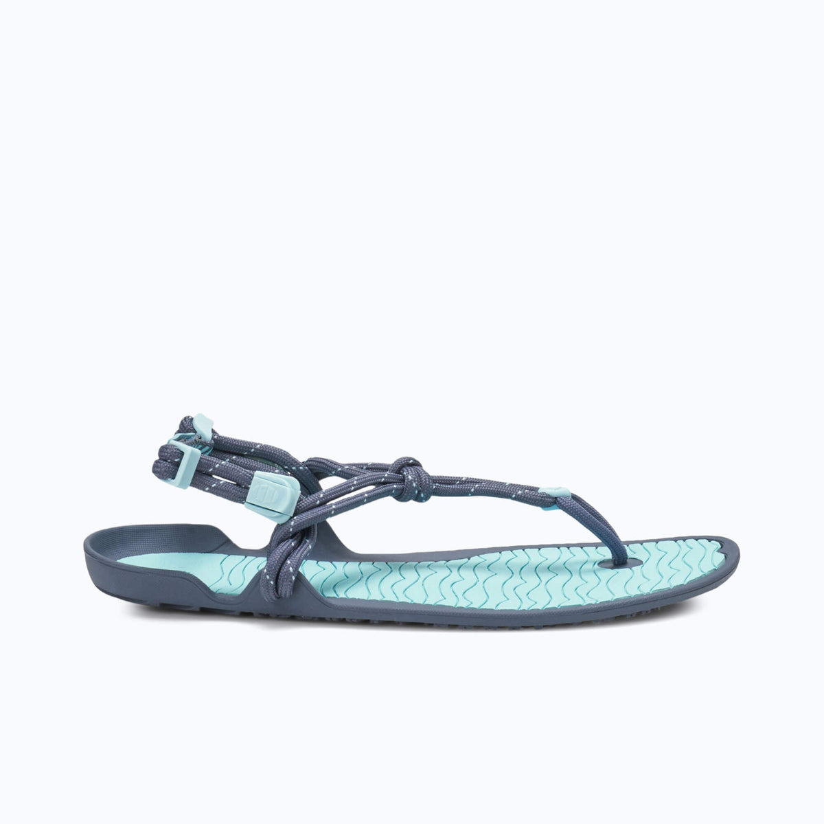 Xero Womens Aqua Cloud Barefoot Water Sandals - Blue Glow (Zero Drop)