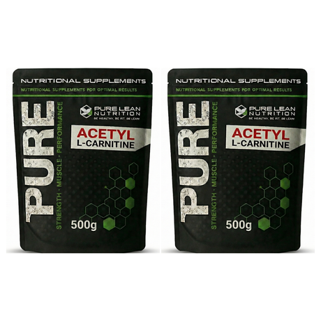 1kg Pure Lean Nutrition Acetyl L-Carnitine Powder Bulk Pack (Weight Loss, Fat Burning & Energy)