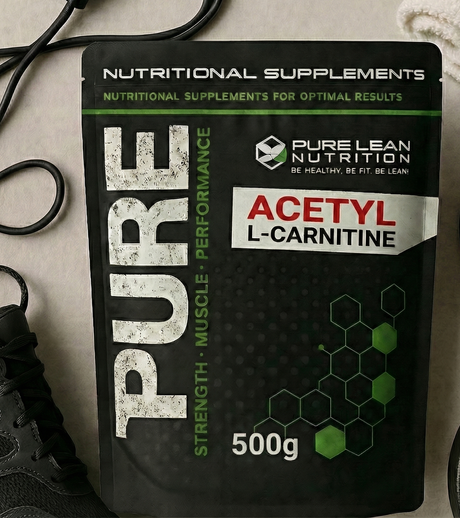 1kg Pure Lean Nutrition Acetyl L-Carnitine Powder Bulk Pack (Weight Loss, Fat Burning & Energy)