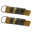 2x Dr. Martens 65cm Round Laces Pack - Brown/Yellow (3 Eye Shoes)
