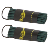 2x Dr. Martens 65cm Round Laces Pack - Dark Green (3 Eye Shoes)