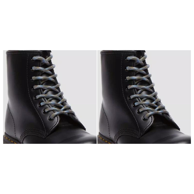 2x Dr. Martens 140cm Jungle Laces Pack - Gunmetal Polyester (8-10 Eye Boots)