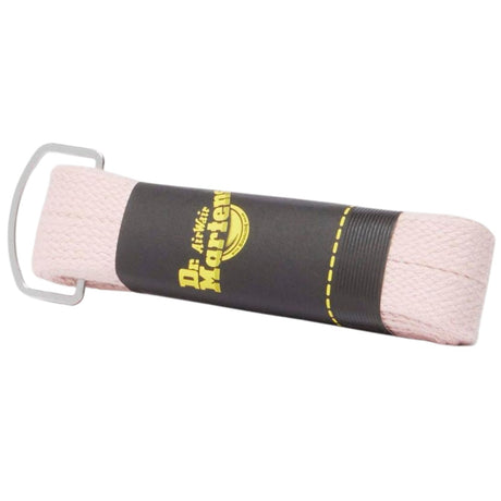 Dr. Martens 140cm Flat Laces in Powder Pink - Fits 8-10 Eye DM Boots