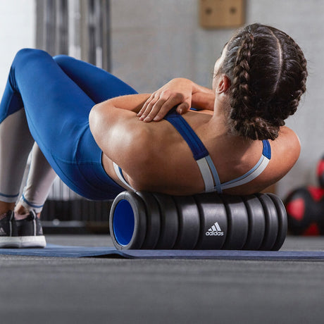 Adidas Foam Roller Recovery Gym Fitness Massage Sport Physio- Blue Core