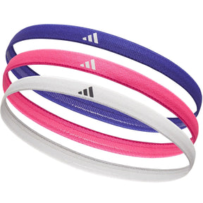 3pcs Adidas Sports Headband Hair Bands Gym Training Fitness Yoga in Blue/Pink/White