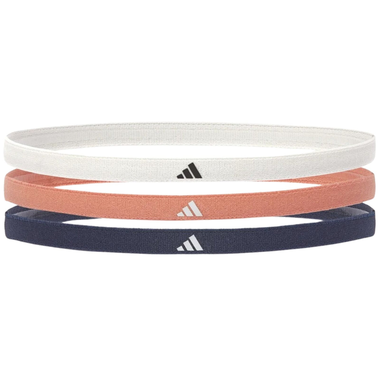 3pcs Adidas Sports Headband Hair Bands Gym Training Fitness Yoga in Grey/Coral/Navy
