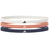 3pcs Adidas Sports Headband Hair Bands Gym Training Fitness Yoga in Grey/Coral/Navy