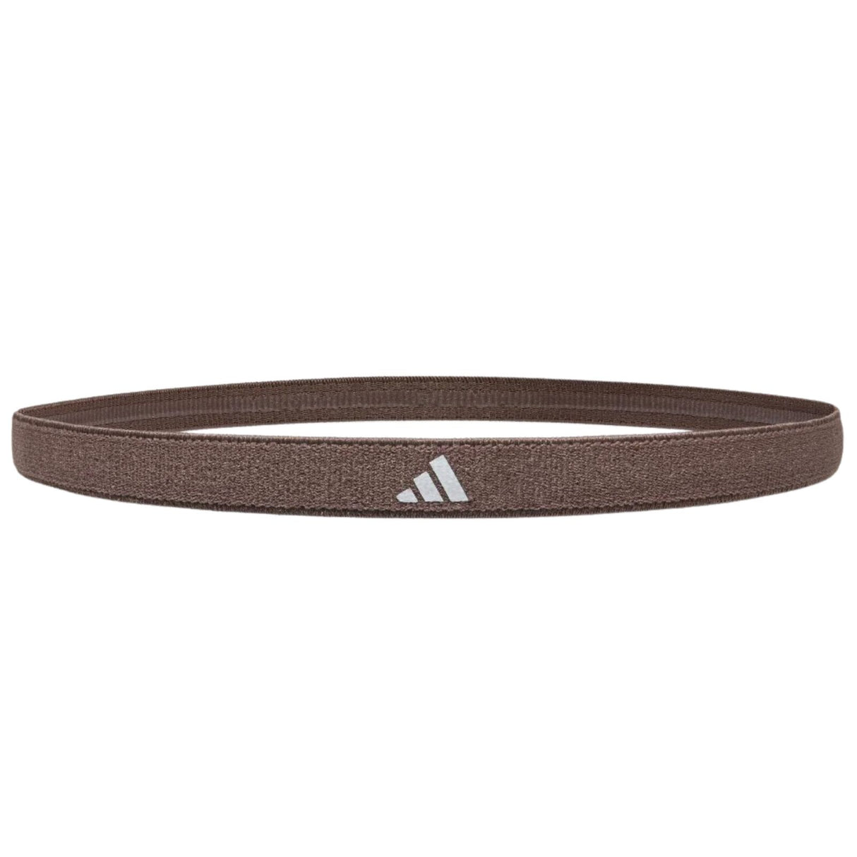 Adidas 3pk Hairbands Headbands Non-Slip Silicone One Size in Taupe Clay Earth Strata