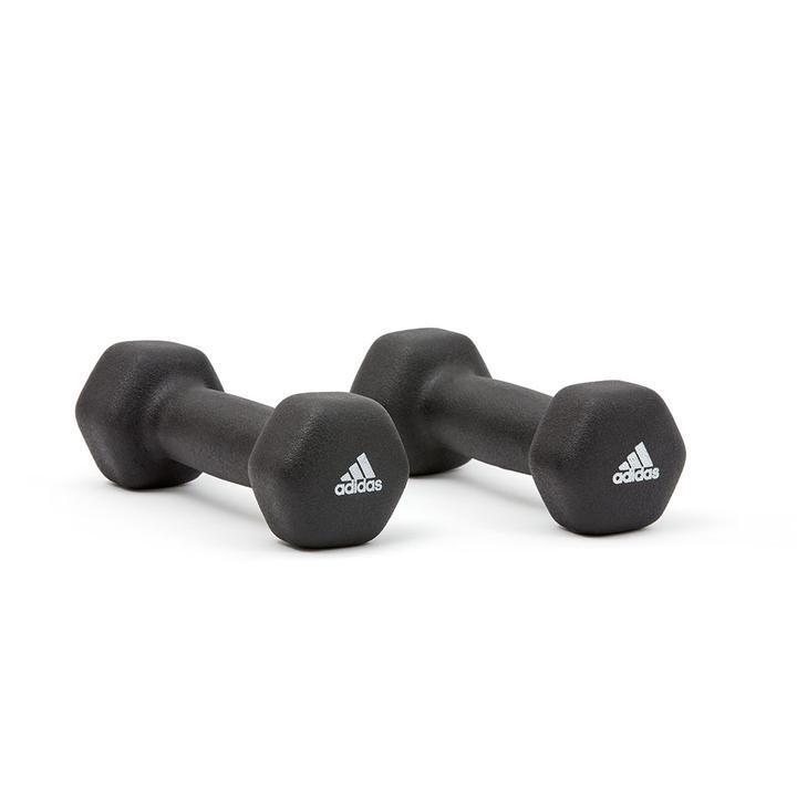 Adidas 2pc Hex Dumbbells (Gym & Weight Training)