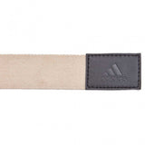 Adidas Premium Yoga Strap 2.5m Long Adjustable Belt Pilates Stretching Poses - Beige