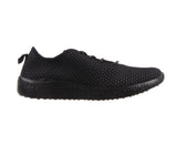 AEROSPORT Impress Womens Memory Foam Runners Sneakers Gym Knit Mesh - Black