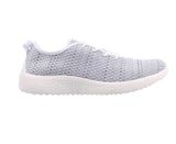 Aerosport Impress Womens Memory Foam Running Shoes - White/Grey (Knit Mesh Sneakers/Runners)
