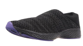 Aerosport Strive Womens Casual Running Shoes - Black (Knit Mesh Gym Sneakers/Runners)