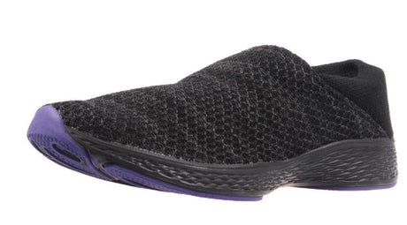 Aerosport Strive Womens Casual Running Shoes - Black (Knit Mesh Gym Sneakers/Runners)