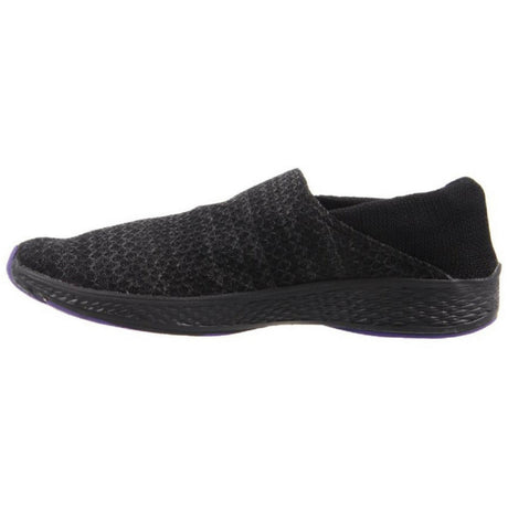 Aerosport Strive Womens Casual Running Shoes - Black (Knit Mesh Gym Sneakers/Runners)